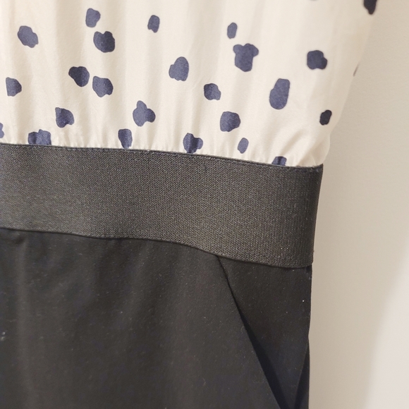 SALE Authentic 100%Silk Theory Dot Dress - Picture 4 of 8